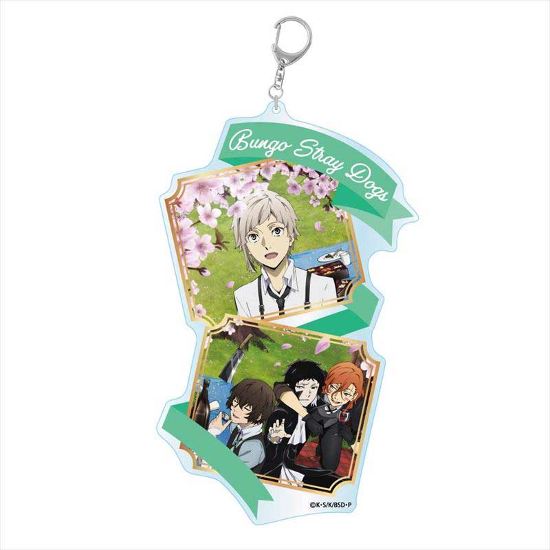 (PO) Bungo Stray Dogs Magazine Copyright Acrylic Key Chain Big Group A Image_1