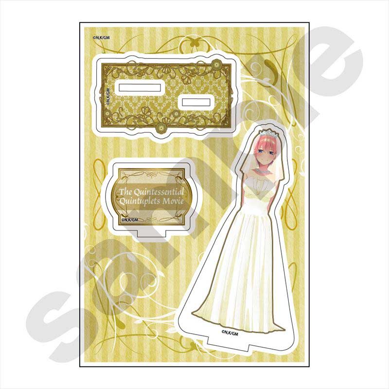 (PO) The Quintessential Quintuplets Movie Art Nouveau Art Acrylic Stand Jr. Nakano Ichika Image_1