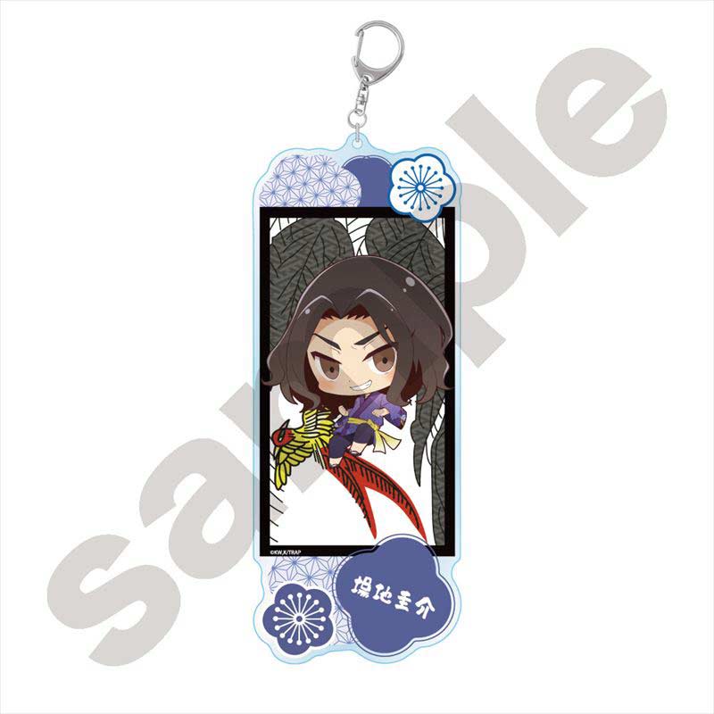 (PO) Tokyo Revengers Chibittsu! Hanafuda Acrylic Key Chain Big Baji Keisuke Image_1