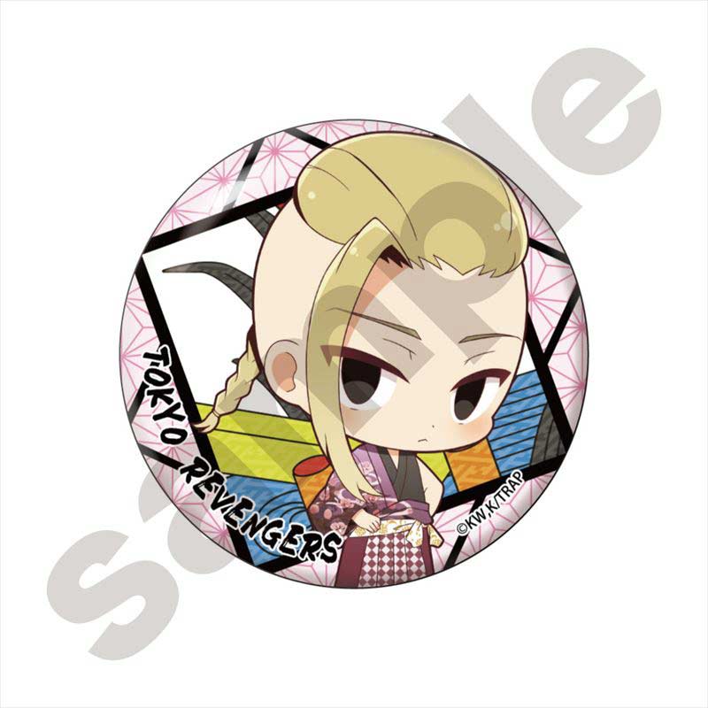 (PO) Tokyo Revengers Chibittsu! Hanafuda Can Badge Ryuguji Ken Image_1