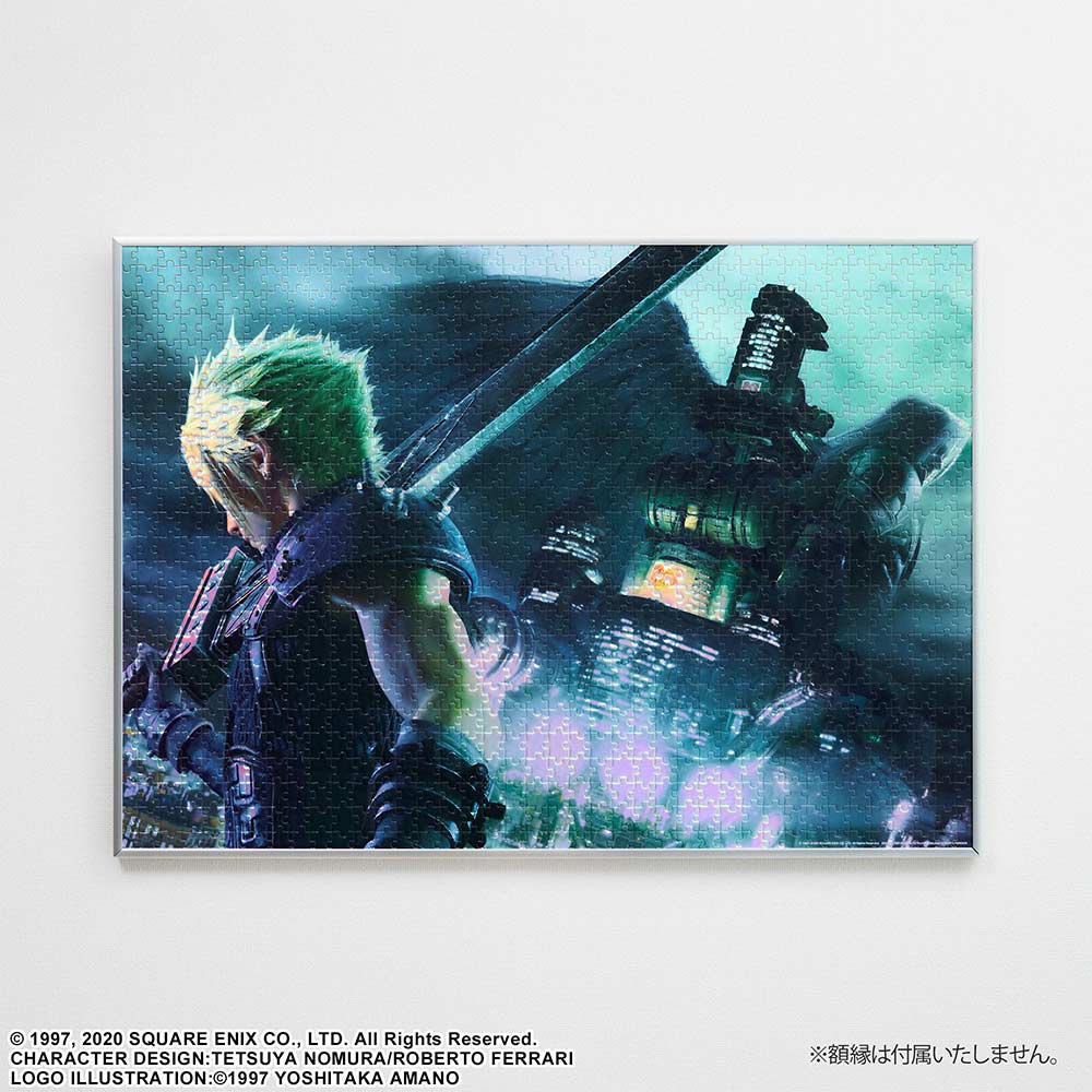 (PO) Final Fantasy VII Remake 1000 Pieces Premium Jigsaw Puzzle Key Art Cloud & Sephiroth Image_1