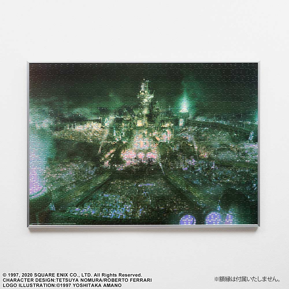 (PO) Final Fantasy VII Remake 1000 Pieces Premium Jigsaw Puzzle Key Art Art Midgar Image_1