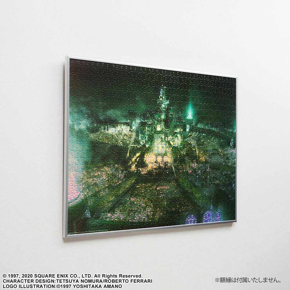 (PO) Final Fantasy VII Remake 1000 Pieces Premium Jigsaw Puzzle Key Art Art Midgar Image_3