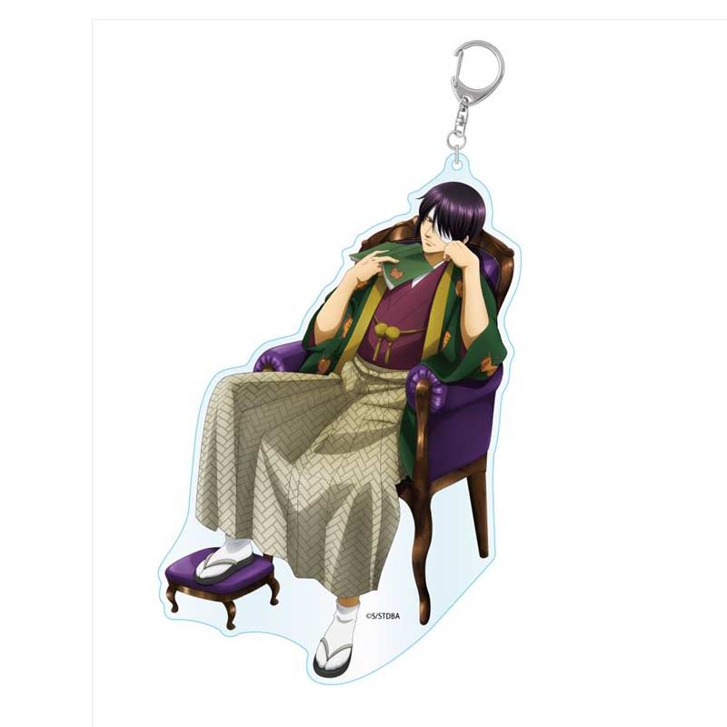 (PO) Gintama Reading Acrylic Key Chain Big Takasugi Shinsuke Image_1