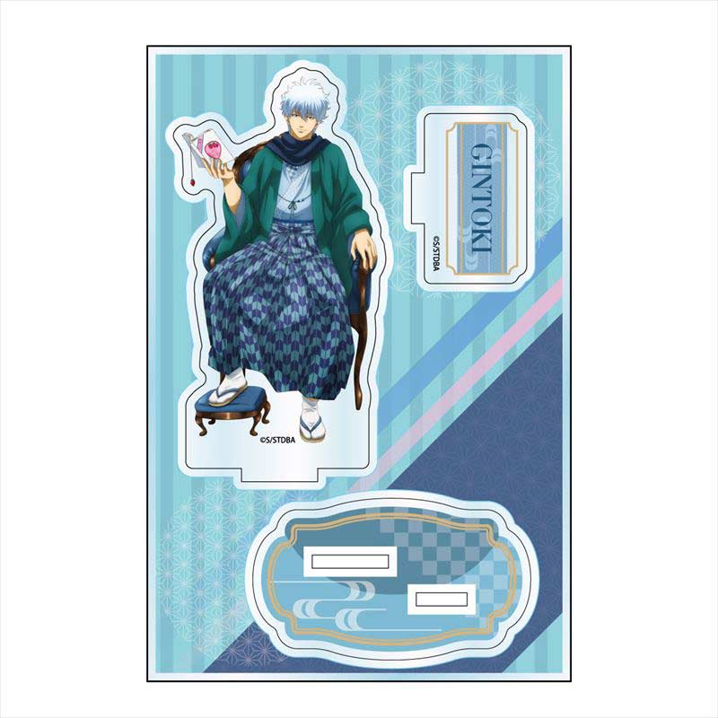 (PO) Gintama Reading Acrylic Stand Jr. Big Sakata Gintoki Image_1