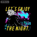 (PO) Call of the Night Neon City & Nazuna T-Shirt Black (M) Image_2