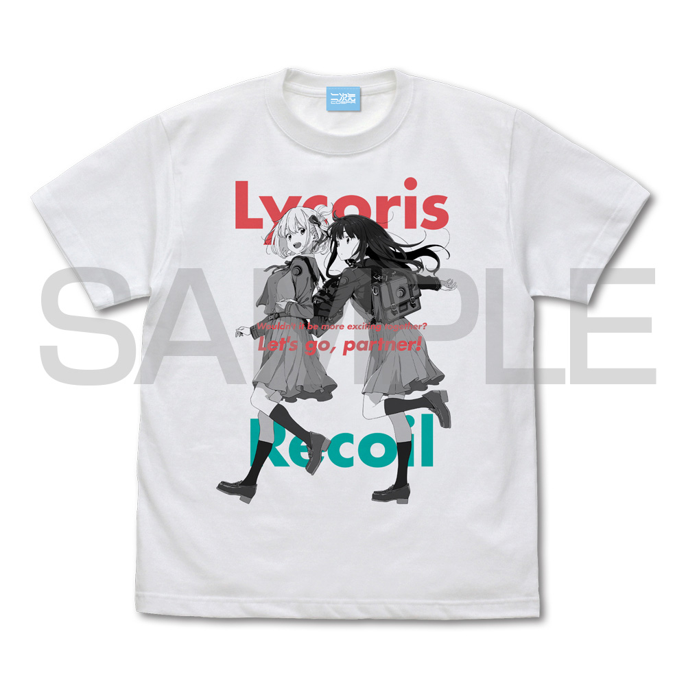 (PO) Lycoris Recoil Chisato & Takina T-Shirt White (S) Image_1