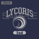 (PO) Lycoris Recoil Lycoris 2nd College T-Shirt Indigo (S) Image_2