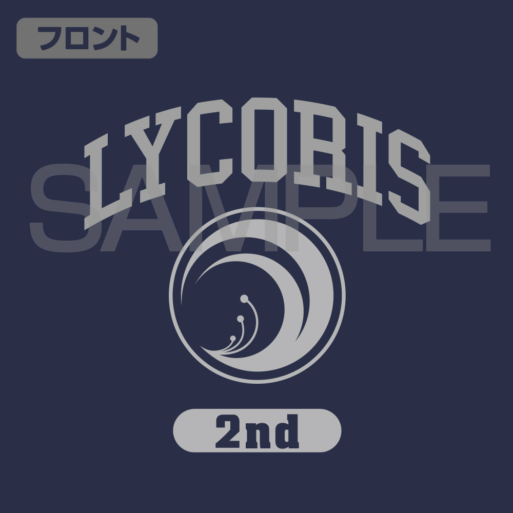 (PO) Lycoris Recoil Lycoris 2nd College T-Shirt Indigo (M) Image_2