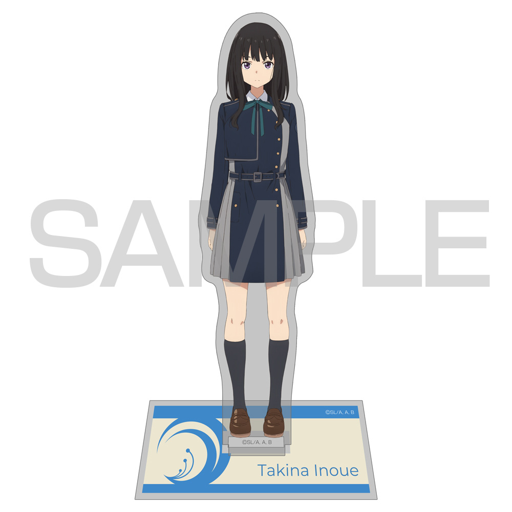 (PO) Lycoris Recoil Takina Inoue Acrylic Stand Image_1