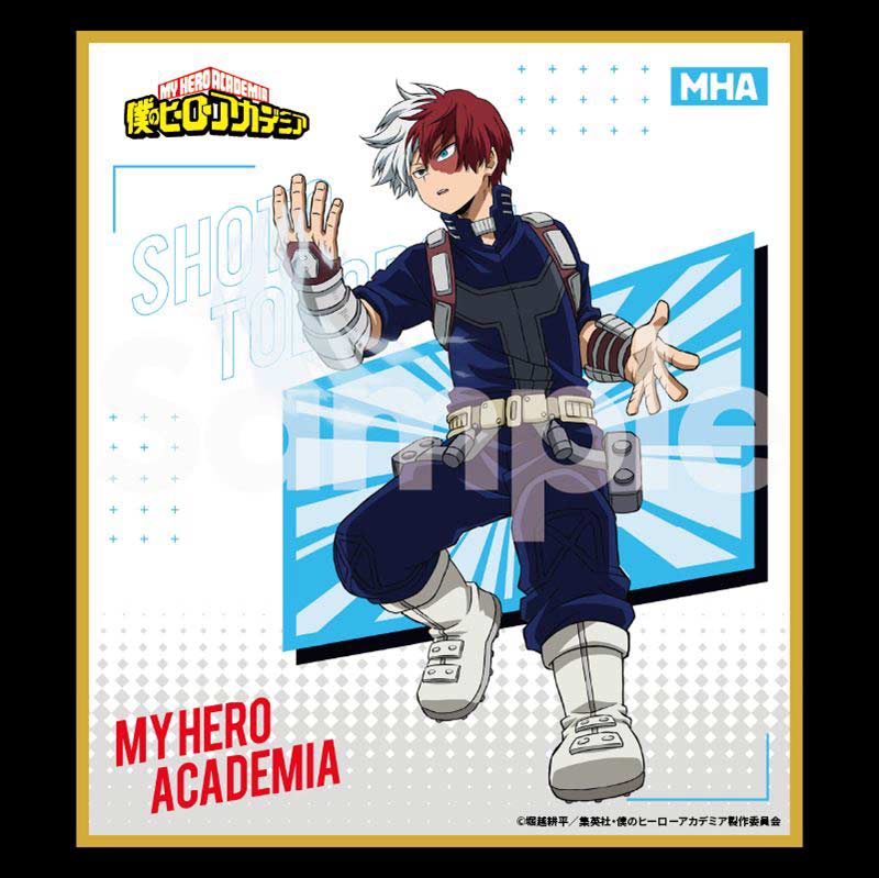 (PO) My Hero Academia Trading Mini Shikishi 6th Season Action Copyright 1 [BOX] Image_6
