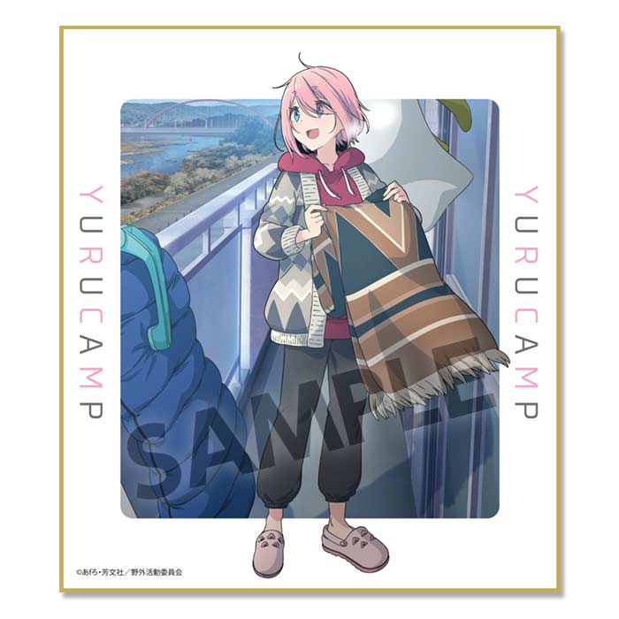 (PO) Yurucamp Movie Trading Mini Shikishi [BOX] Image_3