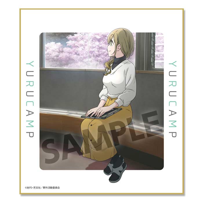 (PO) Yurucamp Movie Trading Mini Shikishi [BOX] Image_6