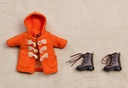(PO) Nendoroid Doll Warm Clothing Set Boots & Duffle Coat (Orange) Image_2