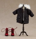(PO) Nendoroid Doll Warm Clothing Set Boots & Mod Coat (Black) Image_3
