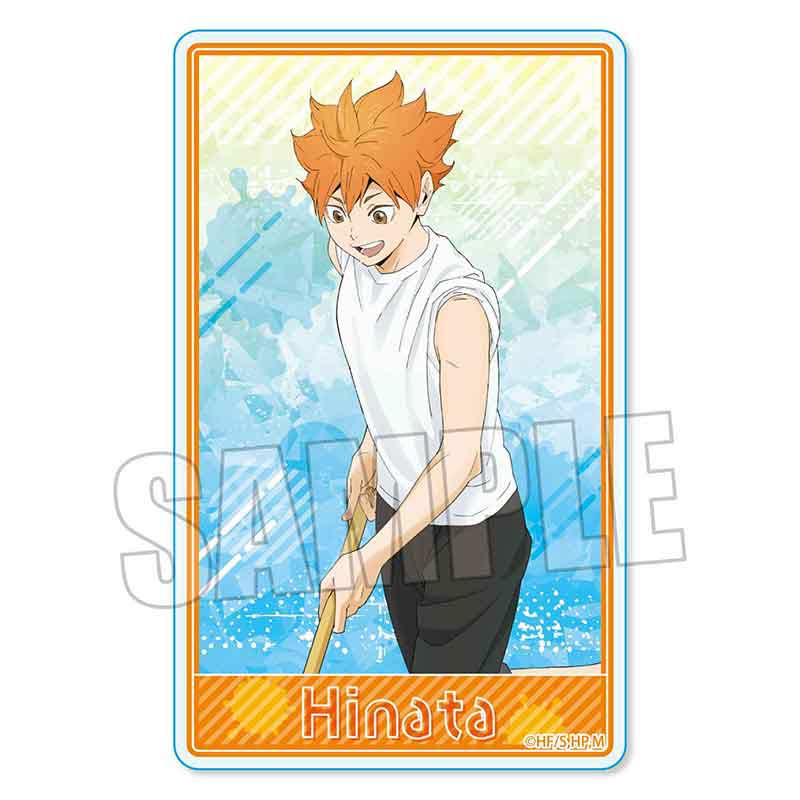 (PO) Haikyu! Acrylic Card Hinata Shoyo Pool Cleaning ver. Image_1