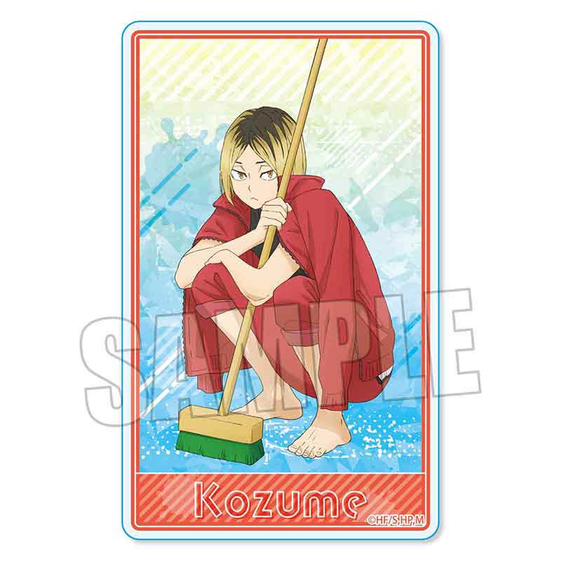 (PO) Haikyu! Acrylic Card Kozume Kenma Pool Cleaning ver. Image_1