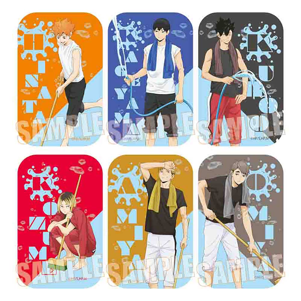 (PO) Haikyu! Trading Square Can Badge Pool Cleaning ver. Image_1
