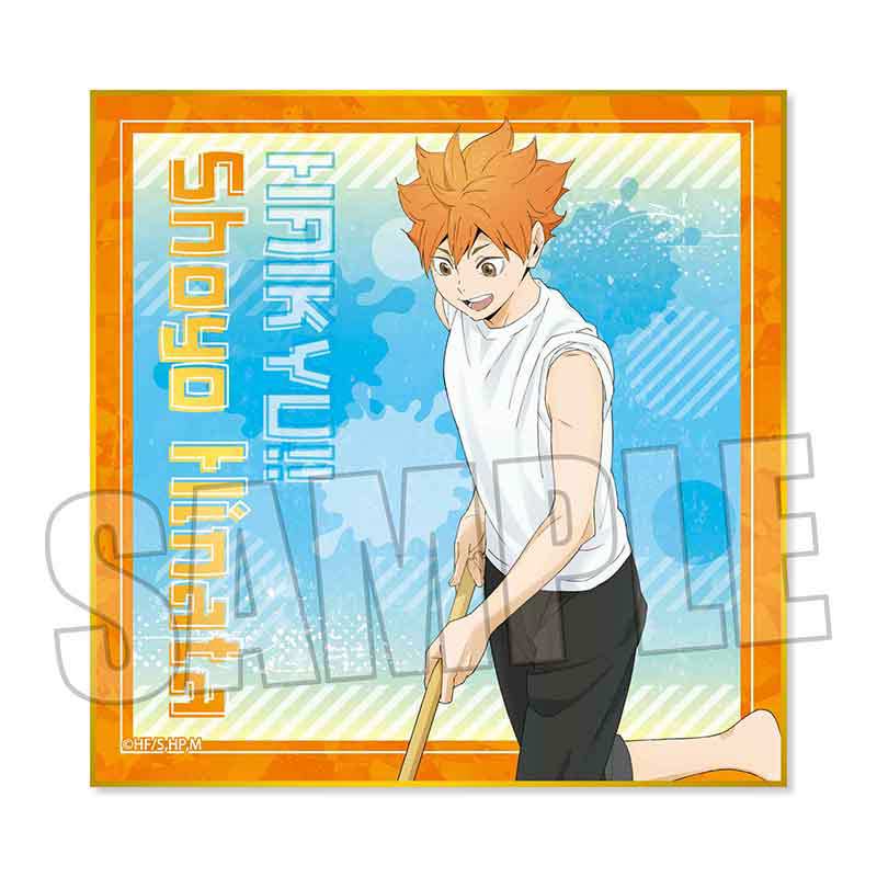 (PO) Haikyu! Trading Mini Shikishi Pool Cleaning ver. Image_2