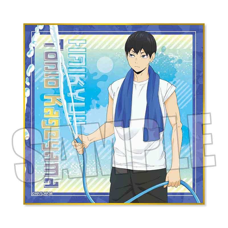 (PO) Haikyu! Trading Mini Shikishi Pool Cleaning ver. Image_3