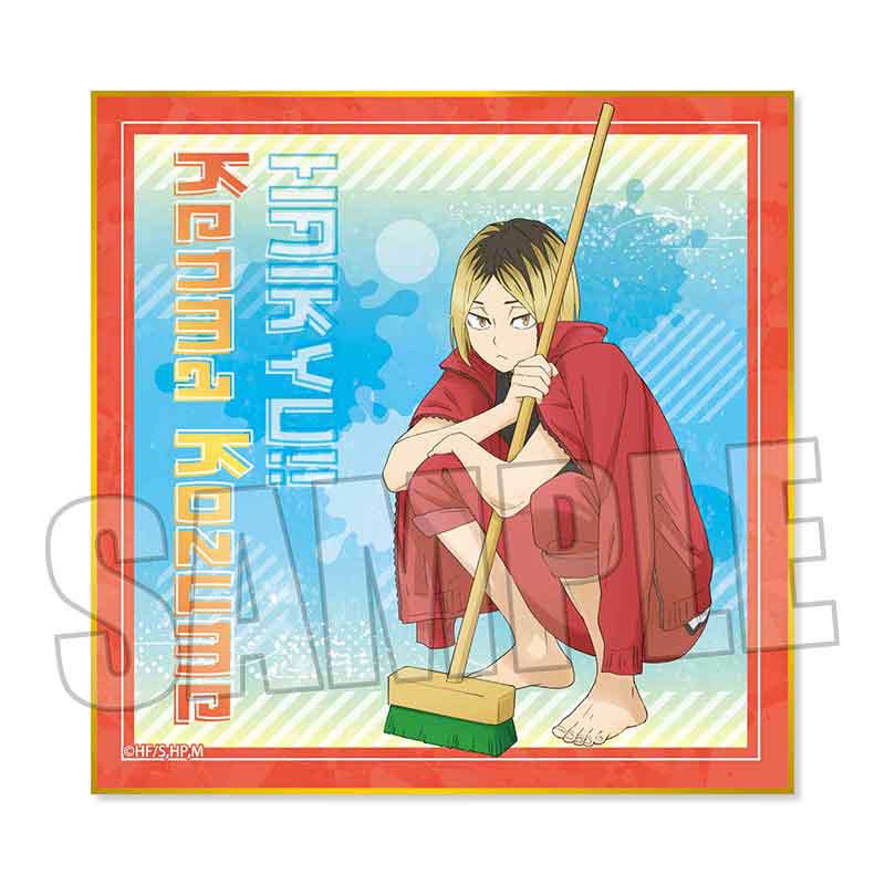 (PO) Haikyu! Trading Mini Shikishi Pool Cleaning ver. Image_5