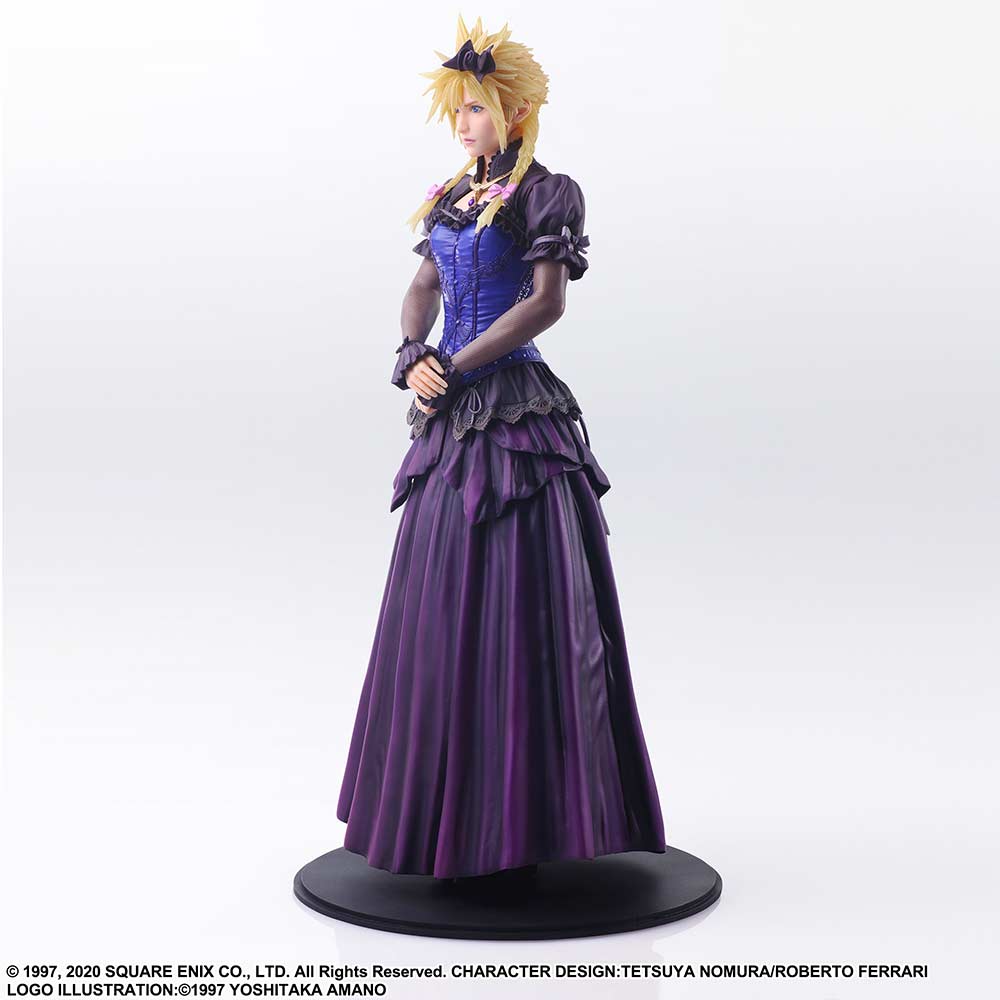 (PO) Final Fantasy VII Remake Static Arts Cloud Strife Dress Ver. Image_4
