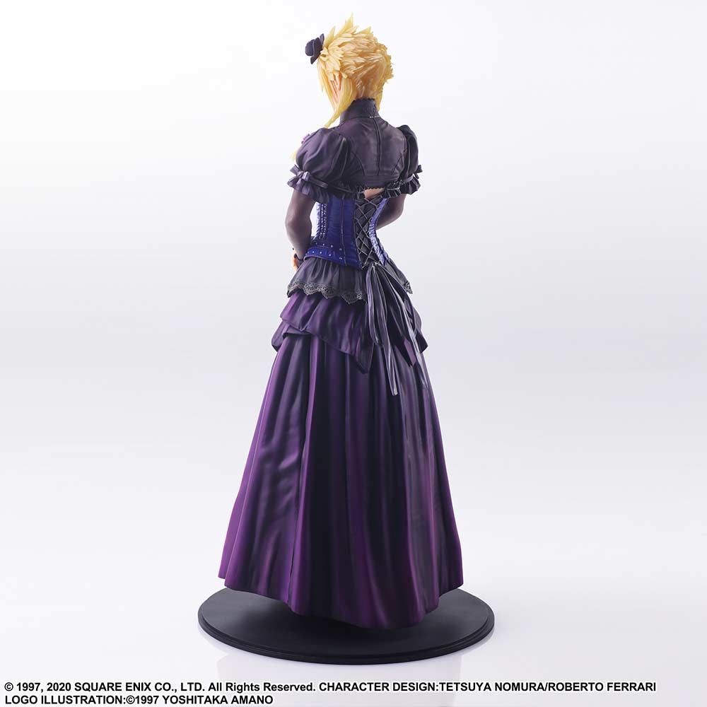 (PO) Final Fantasy VII Remake Static Arts Cloud Strife Dress Ver. Image_5