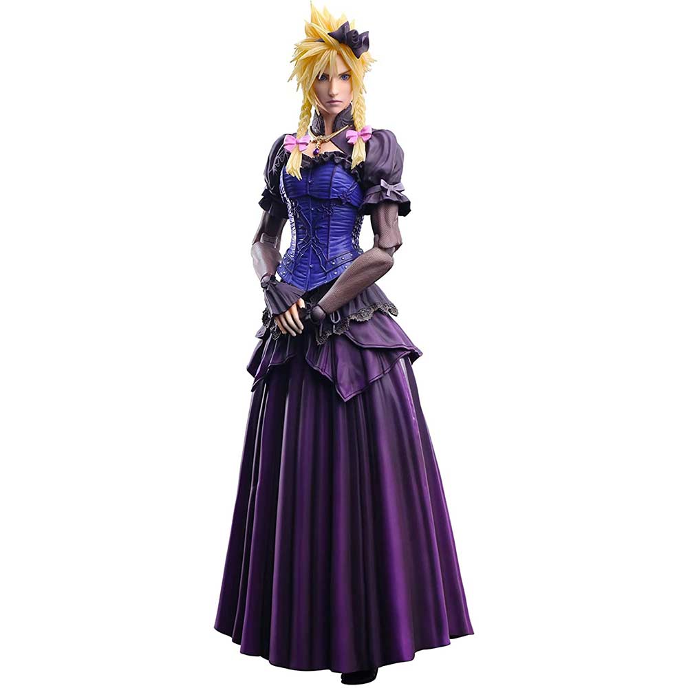 (PO) Final Fantasy VII Remake Play Arts Kai Cloud Strife Dress Ver. Image_2