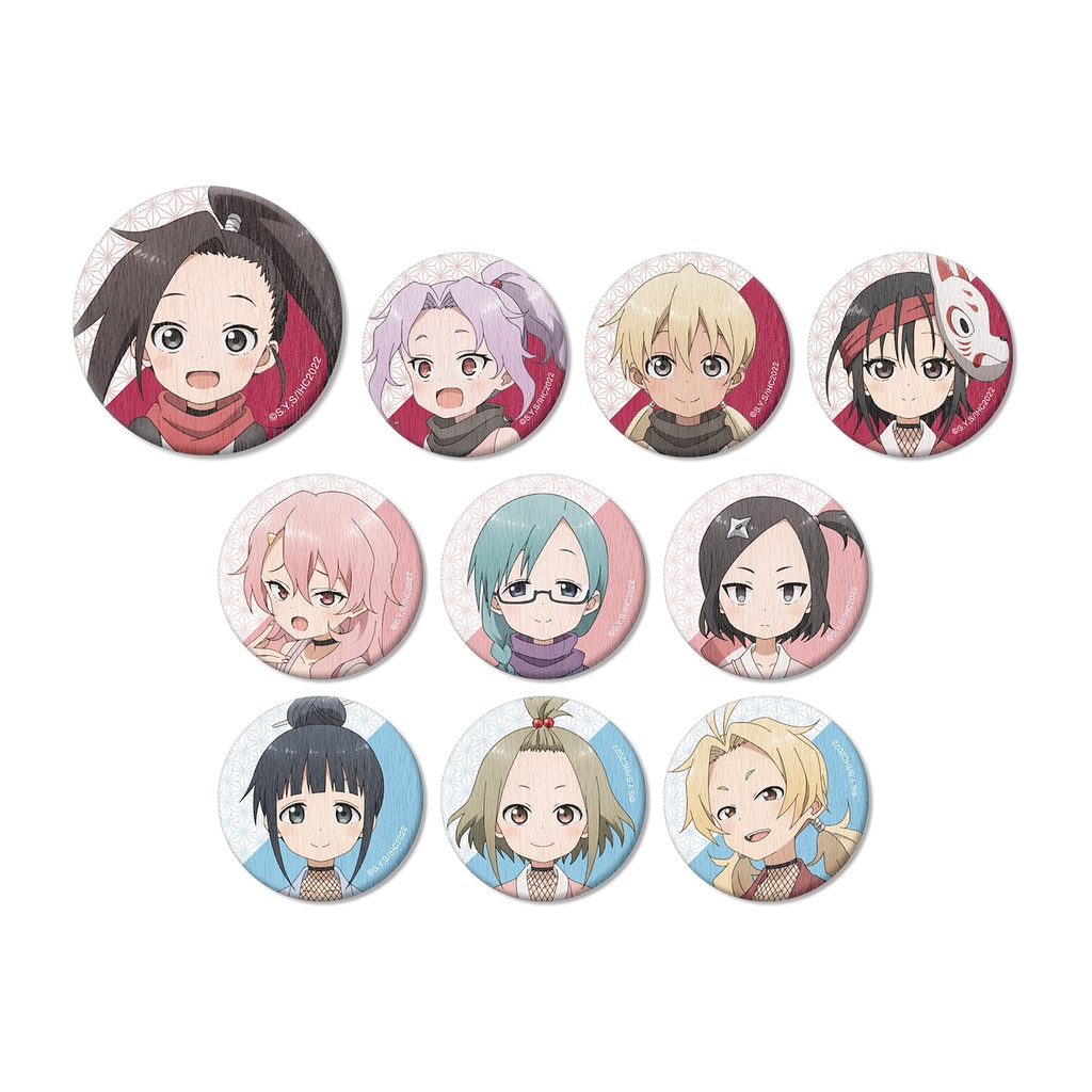 (PO) In the Heart of Kunoichi Tsubaki Trading Japanese Paper Can Badge [BOX] Image_2