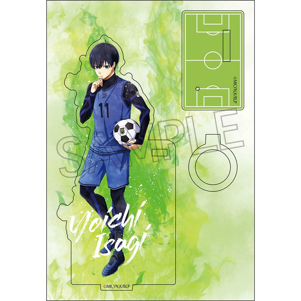 (PO) Blue Lock Wet Color Series Acrylic Pen Stand - Isagi Yoichi Image_2