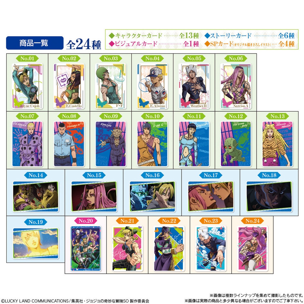 (PO) JoJo's Bizarre Adventure: Stone Ocean Wafer Card 2 [BOX] Image_10