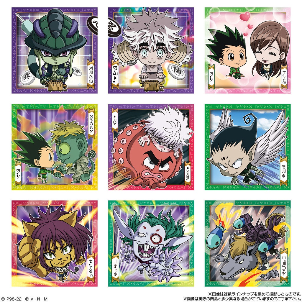 (PO) Hunter X Hunter Deformed Sticker Wafer Vol. 2 [BOX] Image_3