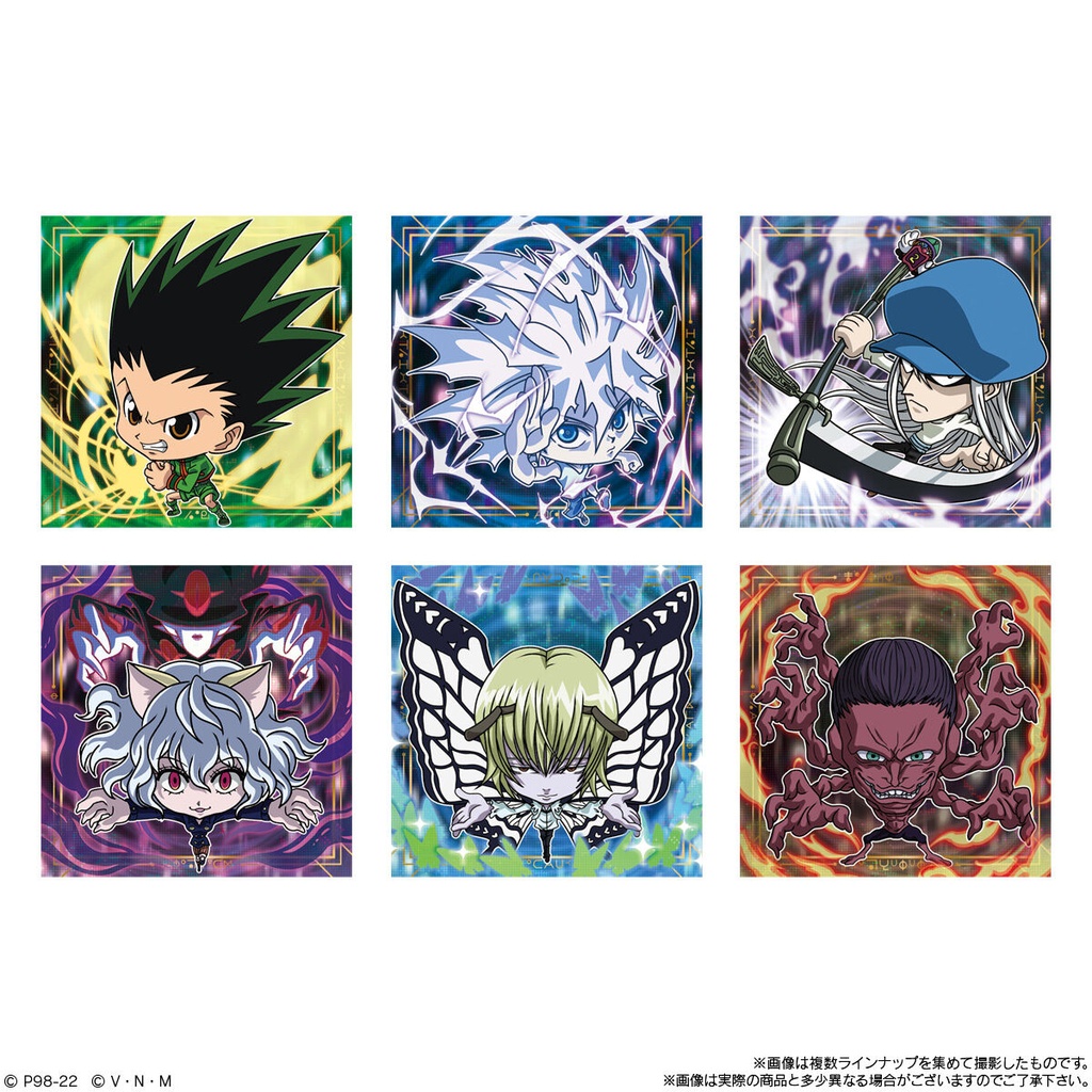 (PO) Hunter X Hunter Deformed Sticker Wafer Vol. 2 [BOX] Image_5