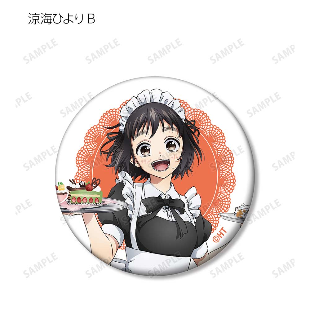 (PO) Heroine Tarumono! Kiraware Heroine to Naisho no Oshigoto Original Illustration Maid & Butler Ver. Trading Can Badge [BOX] Image_8