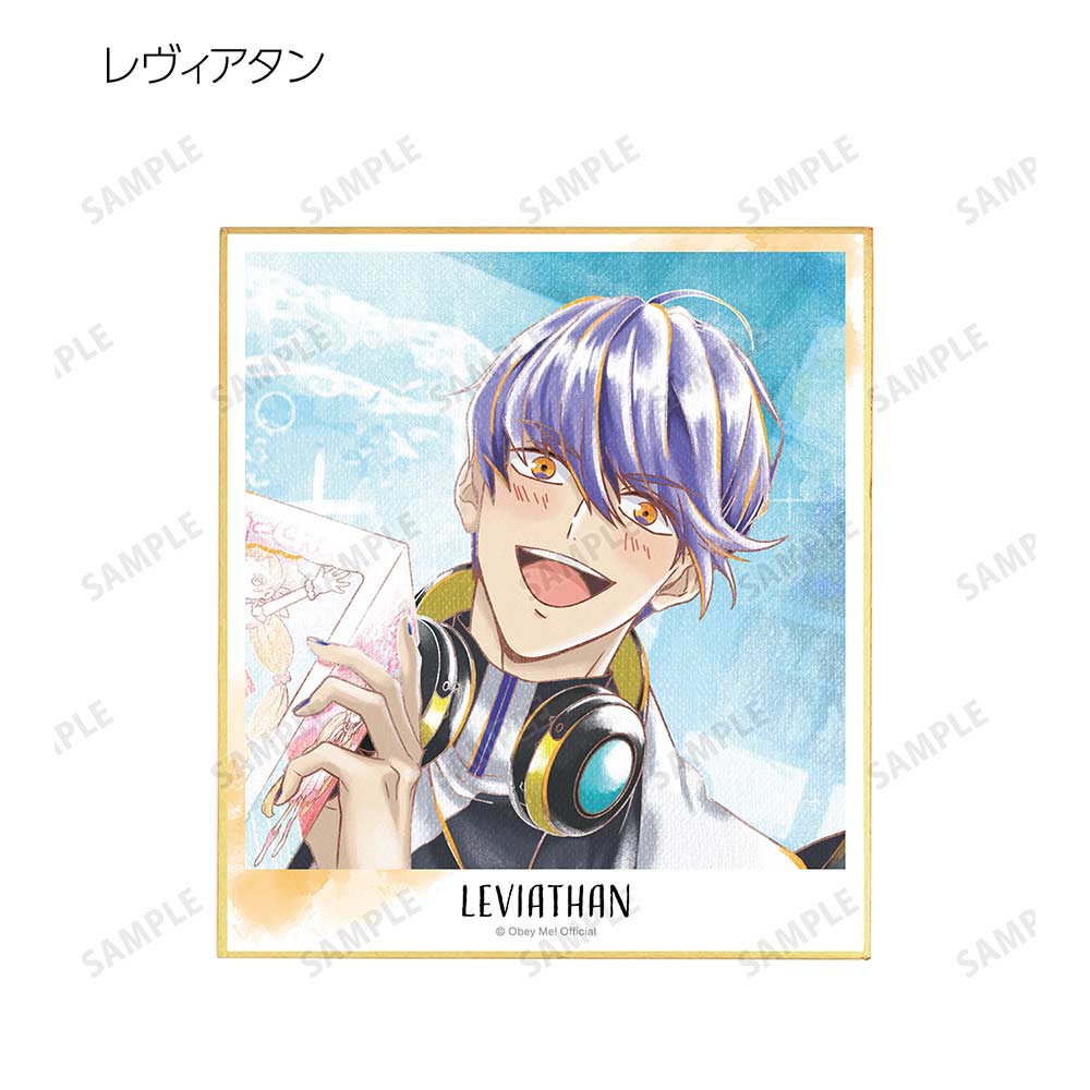 (PO) Obey Me! Trading Ani-Art Aqua Label Mini Shikishi [BOX] Image_5