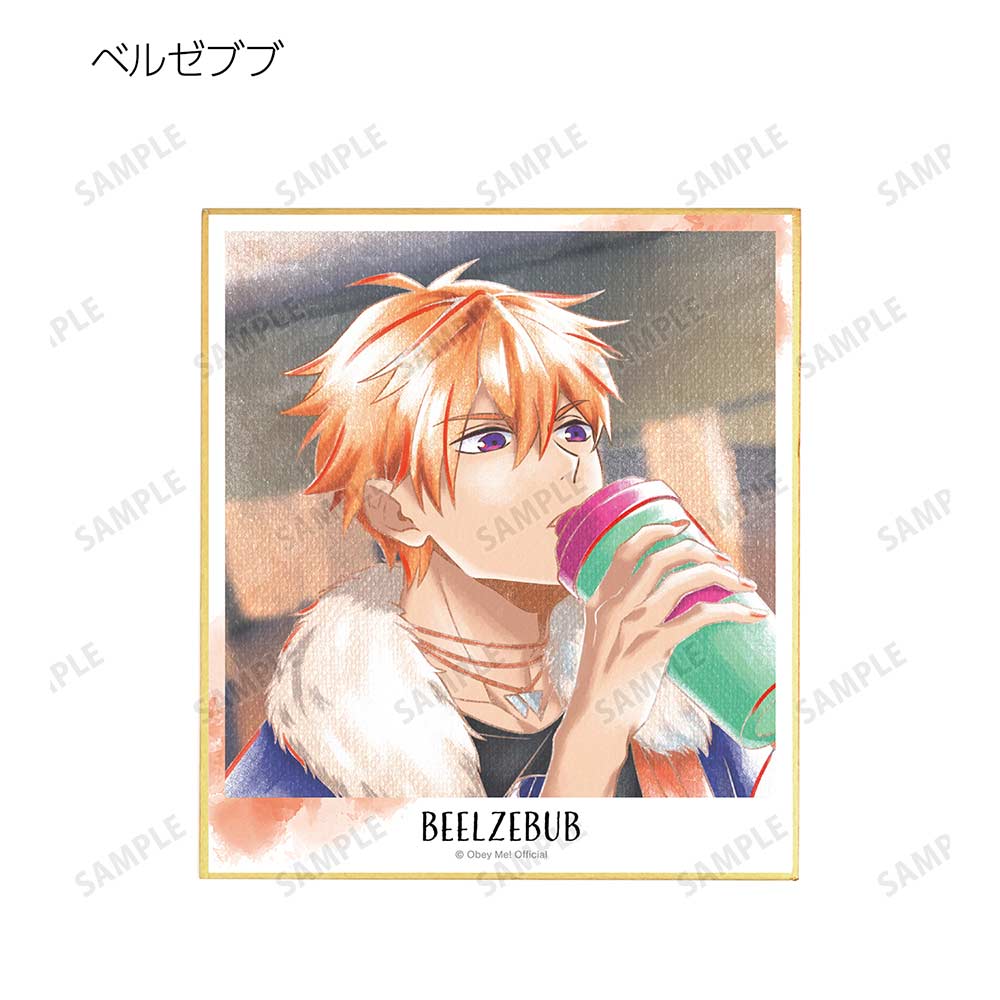 (PO) Obey Me! Trading Ani-Art Aqua Label Mini Shikishi [BOX] Image_8