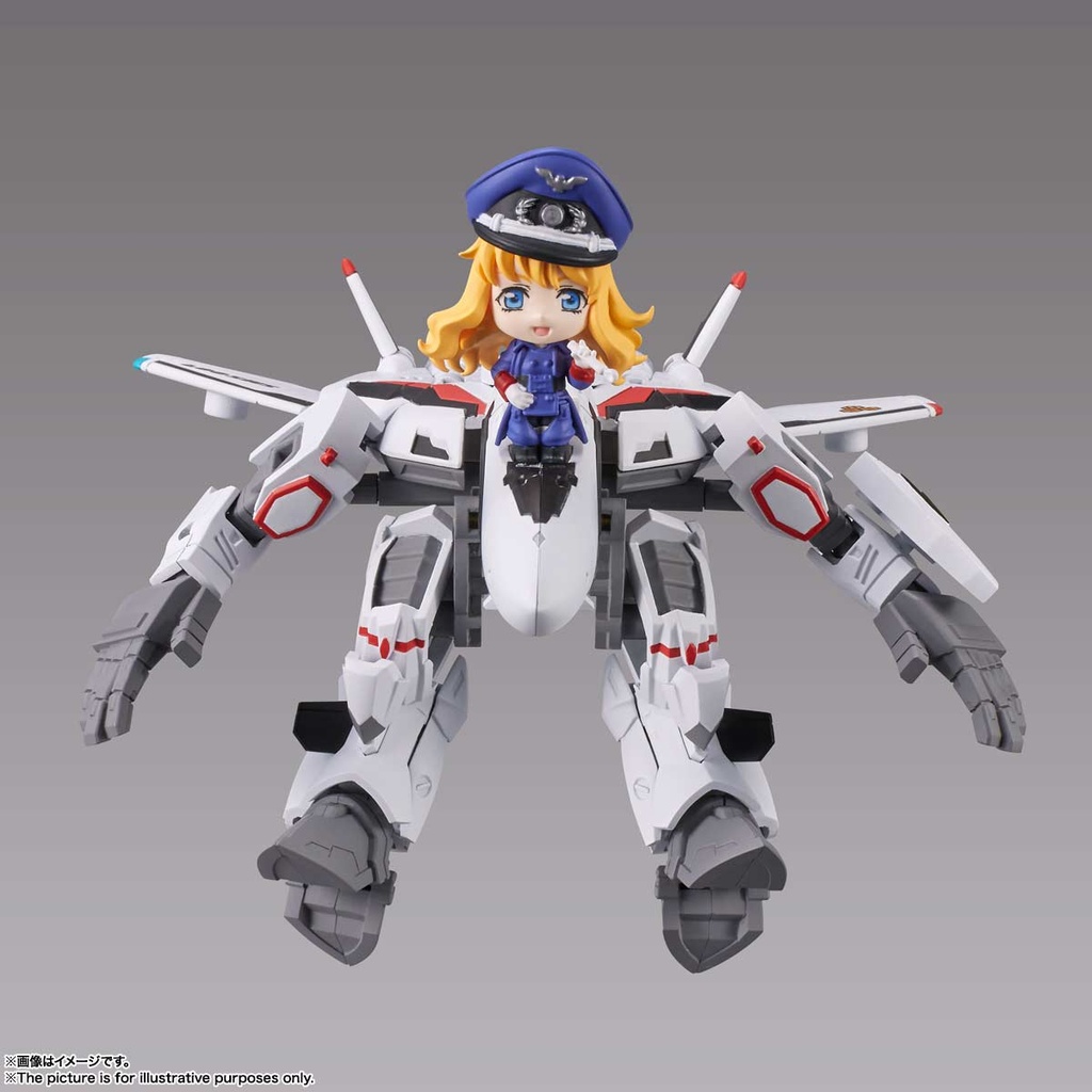 (PO) TINY SESSION Macross Frontier VF-25F Messiah Valkyrie (Alto Machine) with Sheryl Image_5