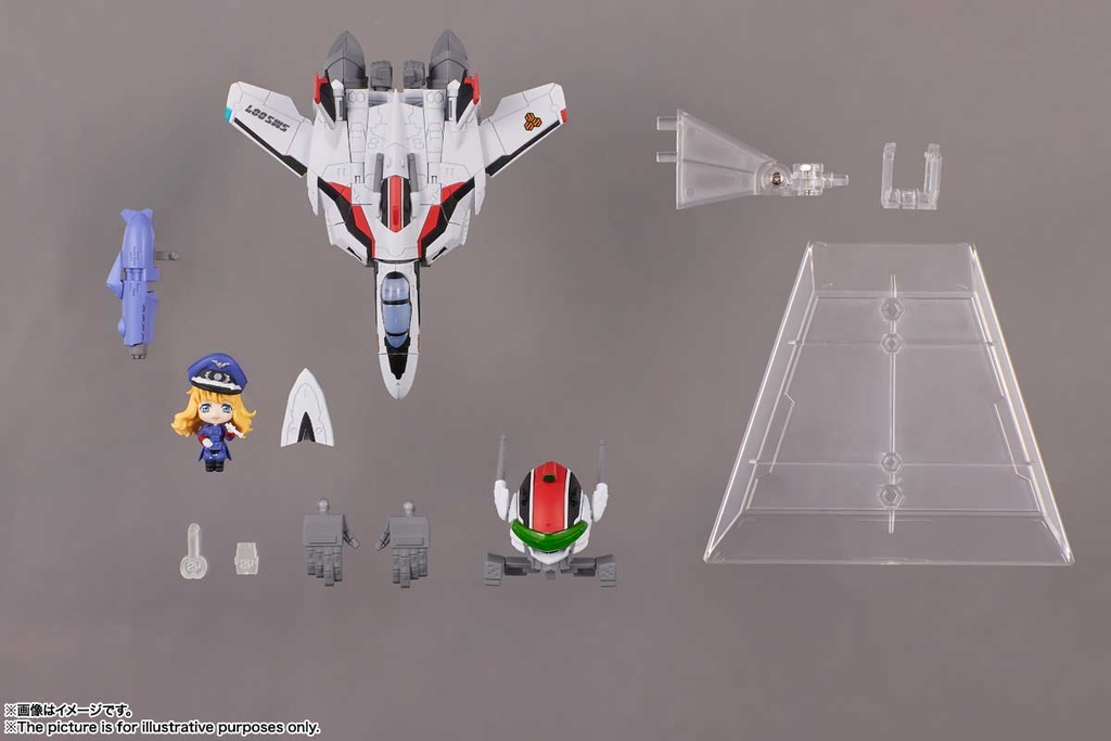 (PO) TINY SESSION Macross Frontier VF-25F Messiah Valkyrie (Alto Machine) with Sheryl Image_12