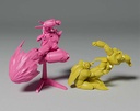 (PO) PLAMAX MF-64 minimum factory Gunbuster Super Inazuma Kick / RX-7 Inazuma Kick Effect Color Ver. Image_4