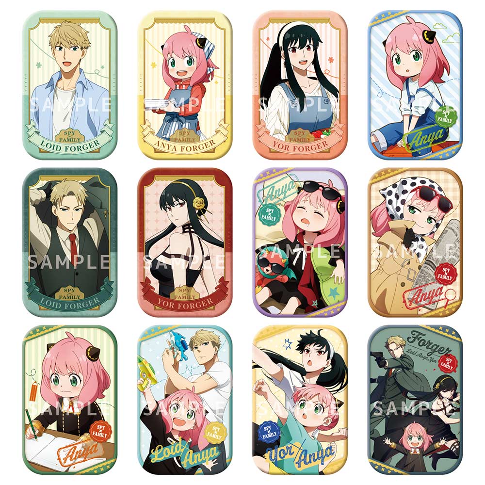 (PO) SPY x FAMILY Marukaku Can Badge (Re-issue) [BOX] Image_2