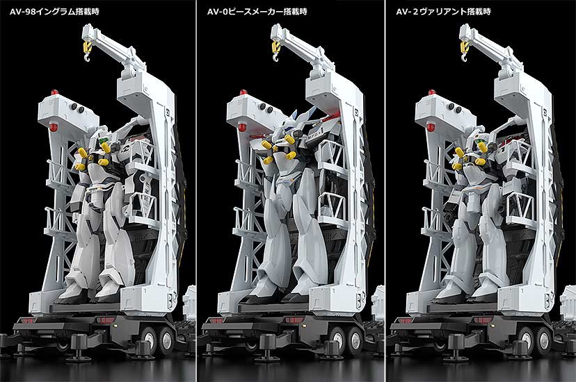 (PO) Moderoid Mobile Police PATLABOR Type 98 Special Command Vehicle & Type 99 Special Labor Carrier Image_11