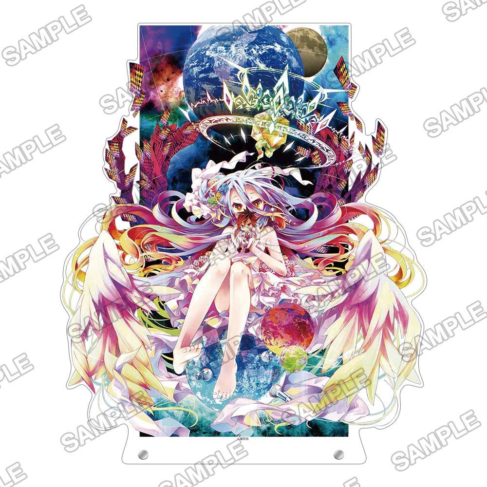 (PO) No Game No Life 10th Anniversary Acrylic Stand : Shiro Image_1