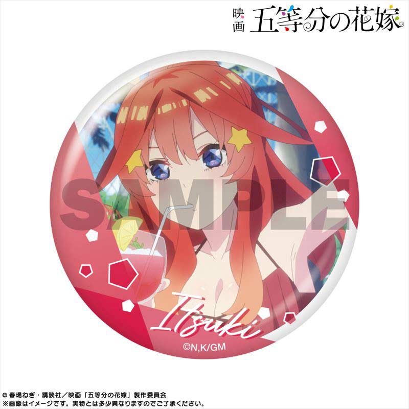 (PO) The Quintessential Quintuplets Movie Pickup Character Trading Can Badge Nakano Itsuki [BOX] Image_3