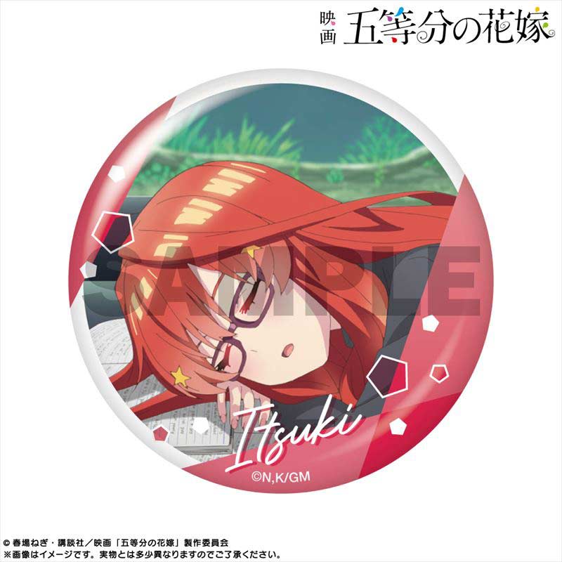 (PO) The Quintessential Quintuplets Movie Pickup Character Trading Can Badge Nakano Itsuki [BOX] Image_7