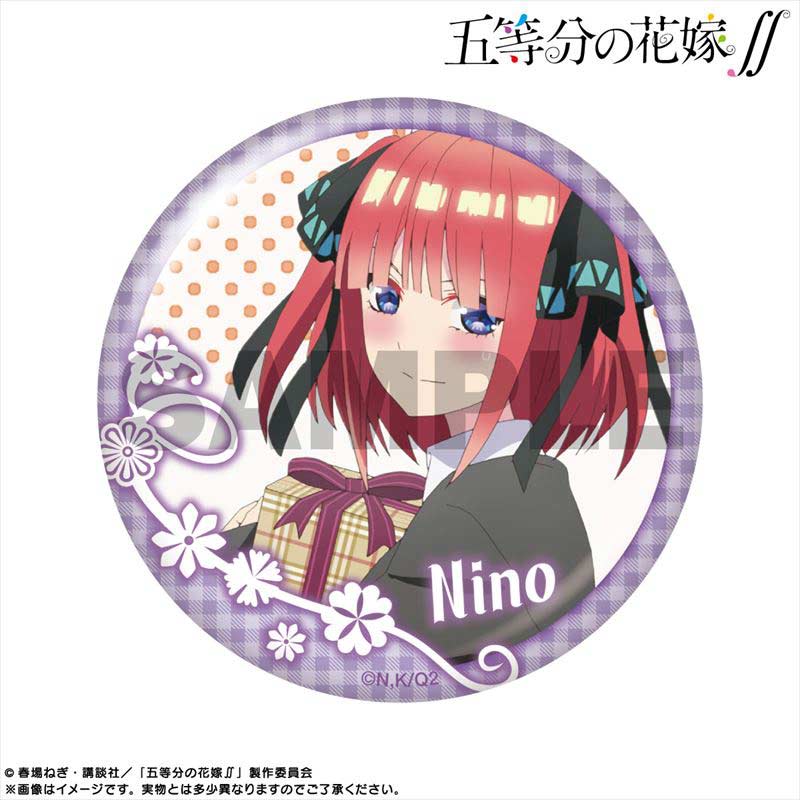 (PO) The Quintessential Quintuplets Season 2 Pickup Character Trading Can Badge Nakano Nino [BOX] Image_5