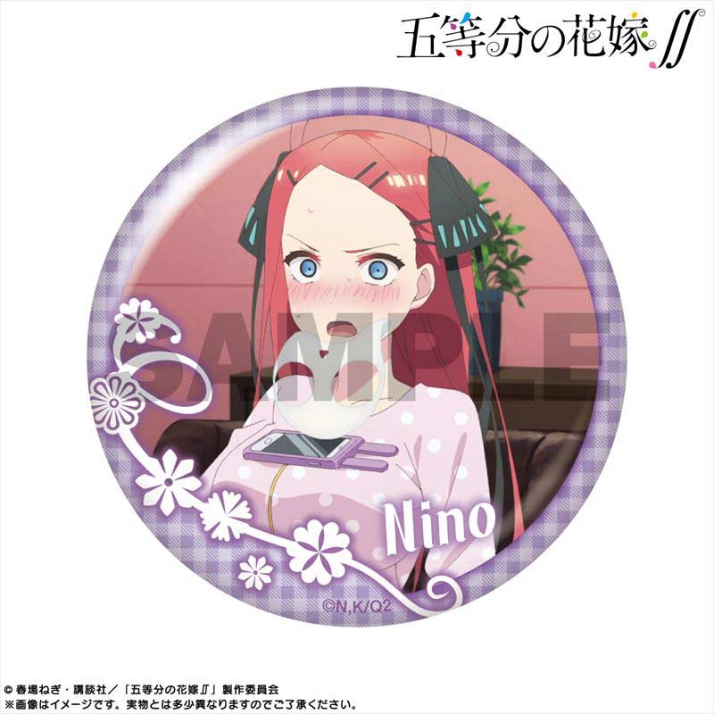 (PO) The Quintessential Quintuplets Season 2 Pickup Character Trading Can Badge Nakano Nino [BOX] Image_7