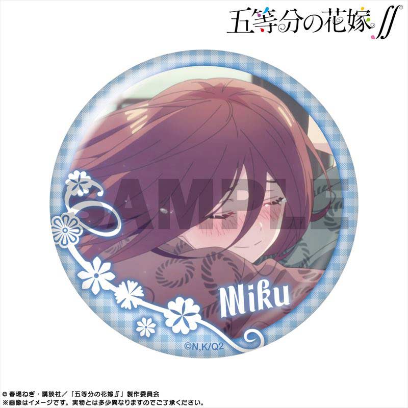 (PO) The Quintessential Quintuplets Season 2 Pickup Character Trading Can Badge Nakano Miku [BOX] Image_3