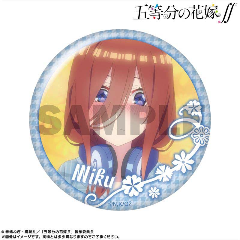 (PO) The Quintessential Quintuplets Season 2 Pickup Character Trading Can Badge Nakano Miku [BOX] Image_4