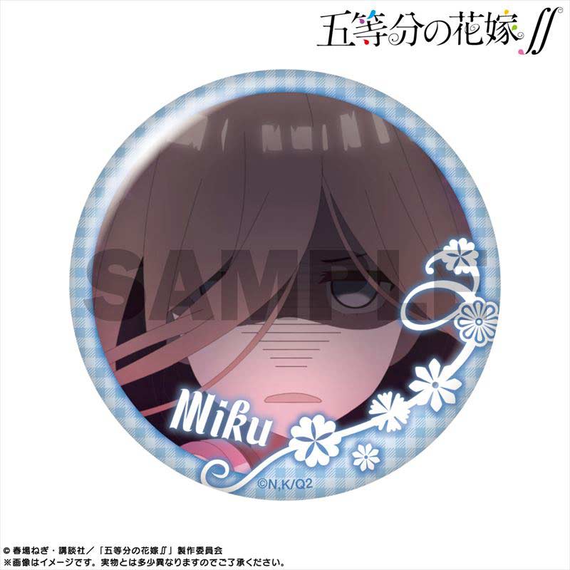 (PO) The Quintessential Quintuplets Season 2 Pickup Character Trading Can Badge Nakano Miku [BOX] Image_6