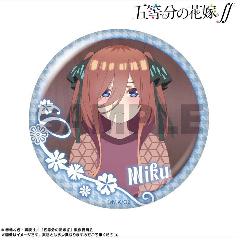 (PO) The Quintessential Quintuplets Season 2 Pickup Character Trading Can Badge Nakano Miku [BOX] Image_9